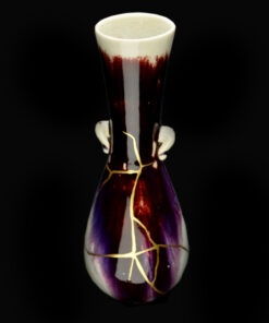 Alternative view of Purple vase by Emperor’s favorite potter
