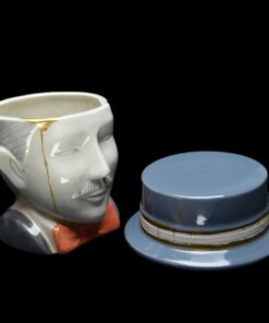 Alternative view of Gentleman box with Kintsugi