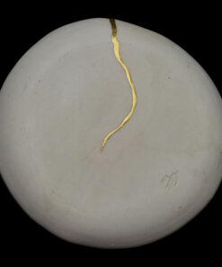Alternative view of Kintsugi Porcelain plate