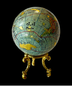 Alternative view of Kintsugi J&J Paris" Globe (circa 1910)