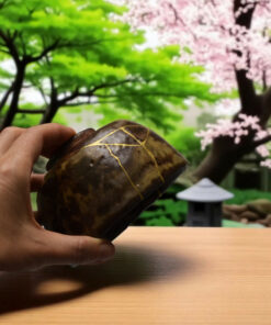 Alternative view of Wan Nari Japanese brown Stoneware Bowl