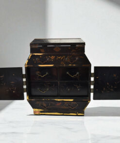 Alternative view of Lacquered Cabinet with Period Photos