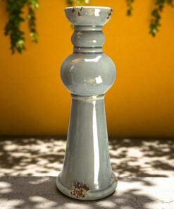 Alternative view of Celadon Porcelain Chess Piece Sculpture