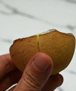 Alternative view of Kintsugi white sandstone cup
