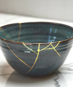 Blue chawan