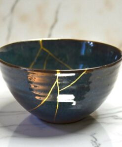 Blue chawan