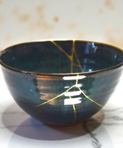 Alternative view of Blue chawan