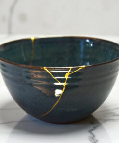 Blue chawan