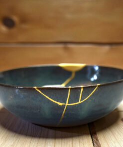 Small blue chawan