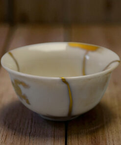 Alternative view of Kintsugi Sake Cup