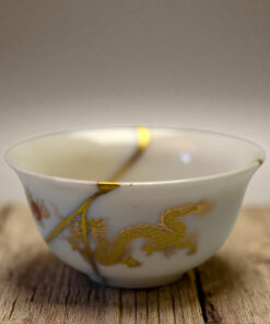 Alternative view of Kintsugi Sake Cup