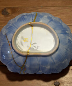 Alternative view of Porcelain Bowl - Kintsugi Lotus Flower