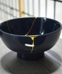 Blue chawan